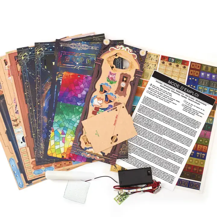 GRAINE CREATIVE Maquette 3D Bois Magic House