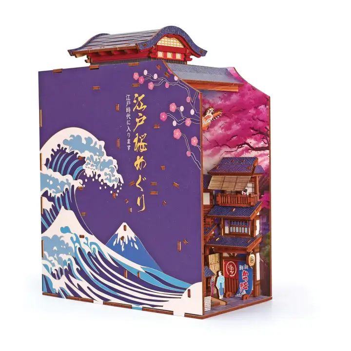 GRAINE CREATIVE Maquette 3D Bois Sakura Lane