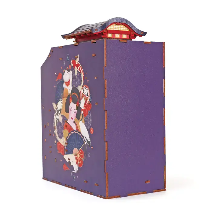 GRAINE CREATIVE Maquette 3D Bois Sakura Lane