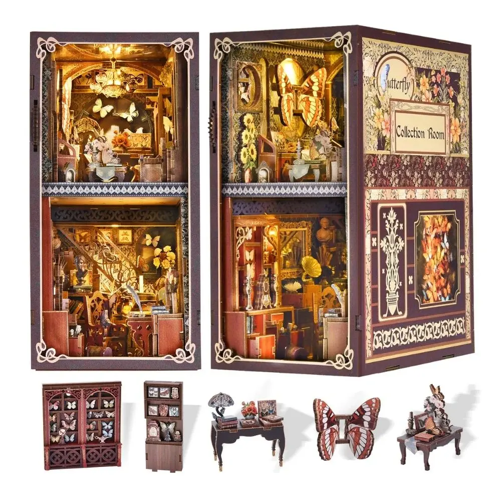 FIGURED'ART Book Nook Galerie de Papillons