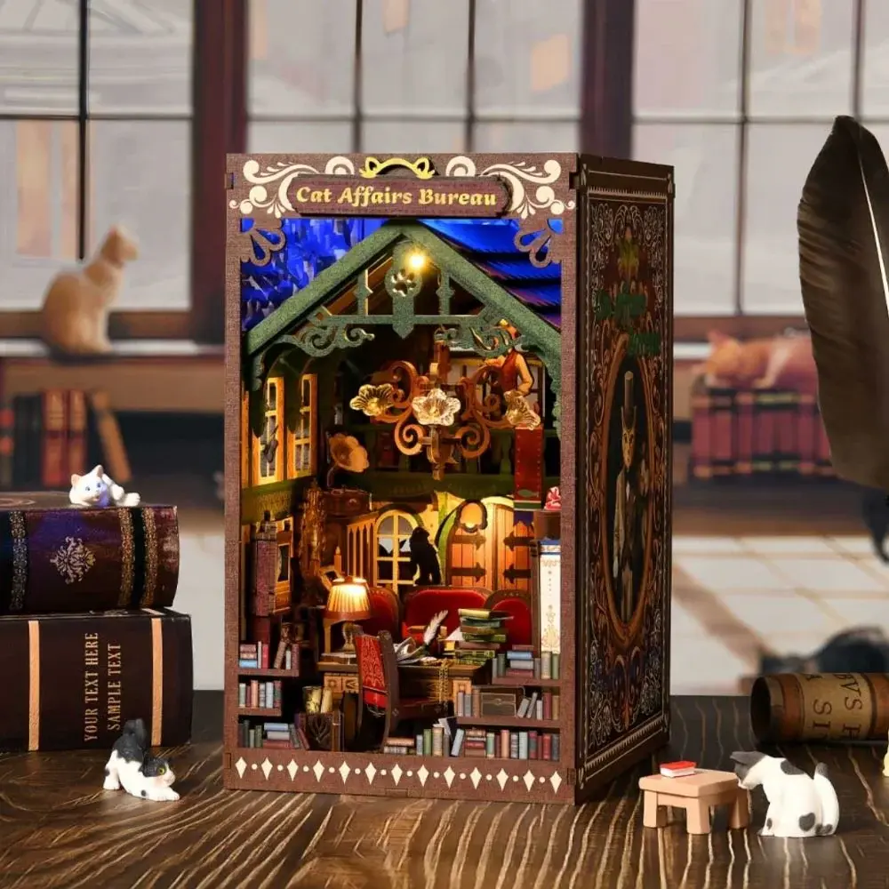 FIGURED'ART Book Nook L’Agence des Chats