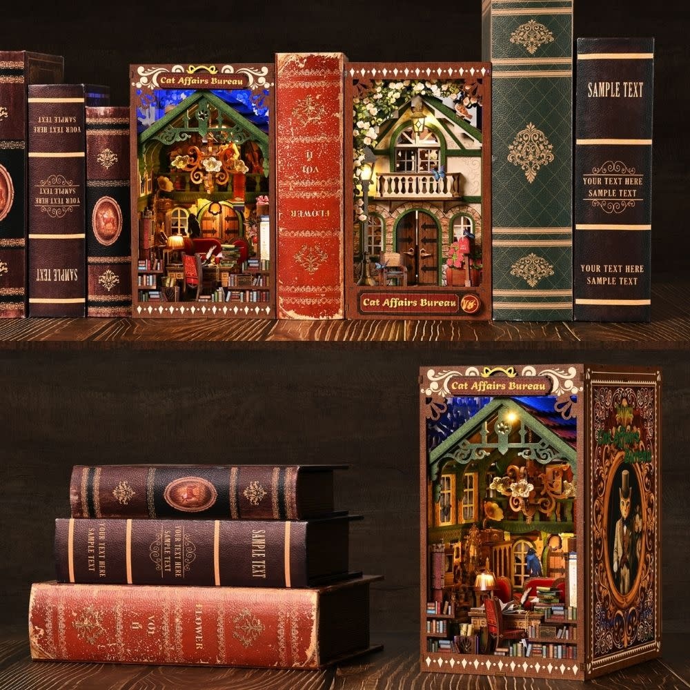 FIGURED'ART Book Nook L’Agence des Chats