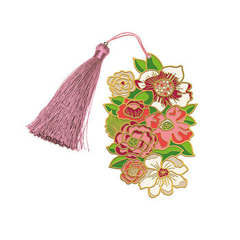 EDITIONS DU DESASTRE Broderie - Marque-page - Rose 8cm