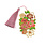 EDITIONS DU DESASTRE Broderie - Marque-page - Rose 8cm