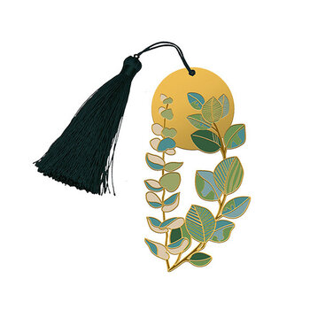 EDITIONS DU DESASTRE Broderie - Marque-page - Eucalyptus 8cm