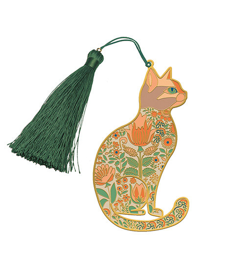 EDITIONS DU DESASTRE Broderie - Marque-page - Chat 8cm