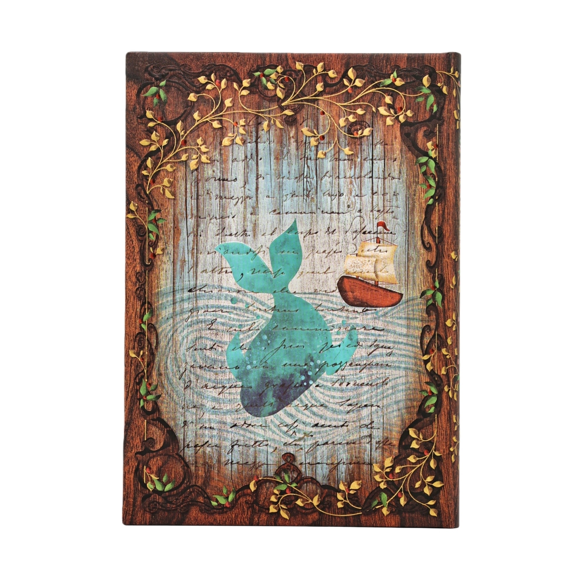 PAPERBLANKS Carnets à couverture rigide Carlo Collodi, Pinocchio Midi Pages lignées