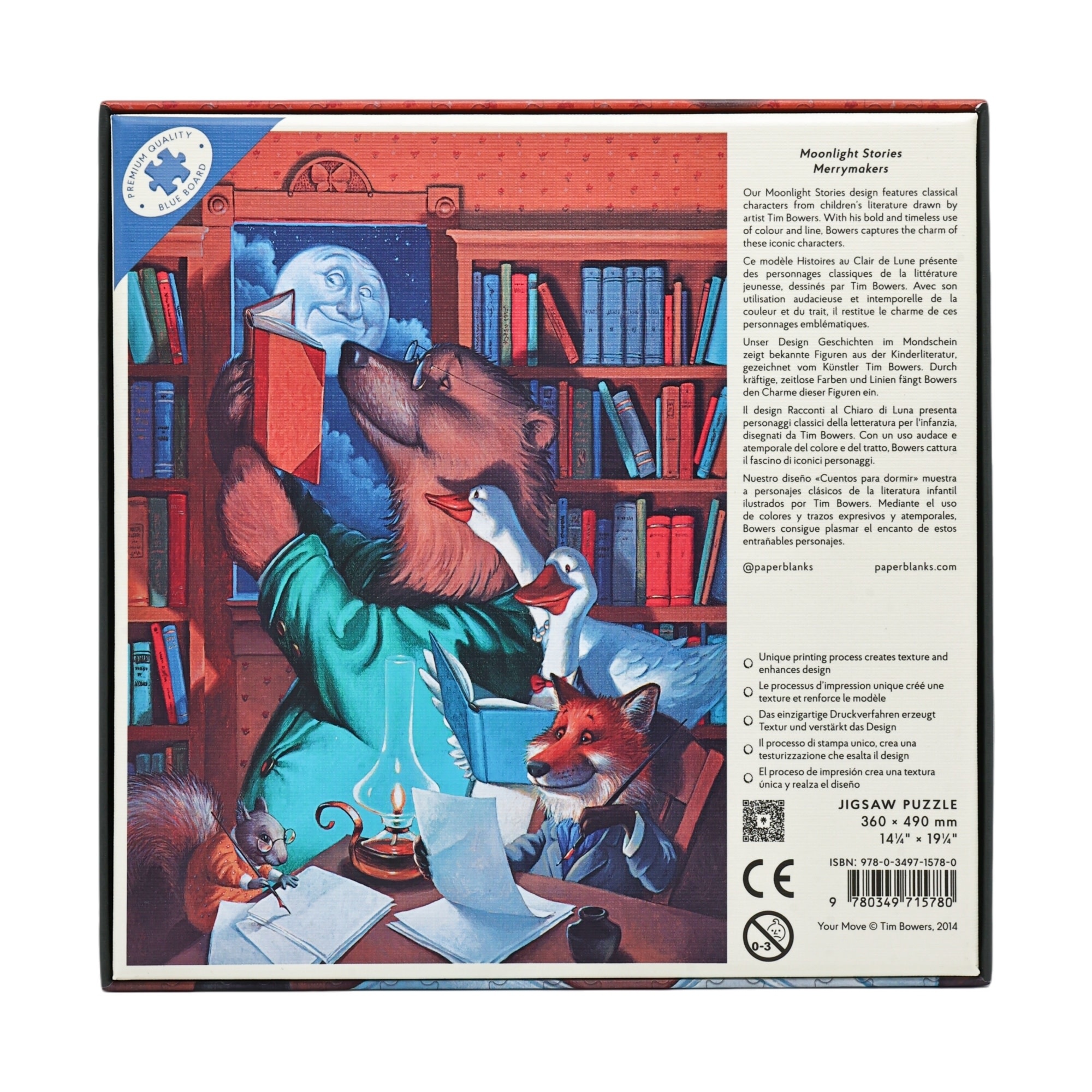 PAPERBLANKS Puzzles Histoires Clair de Lune  500 pièces