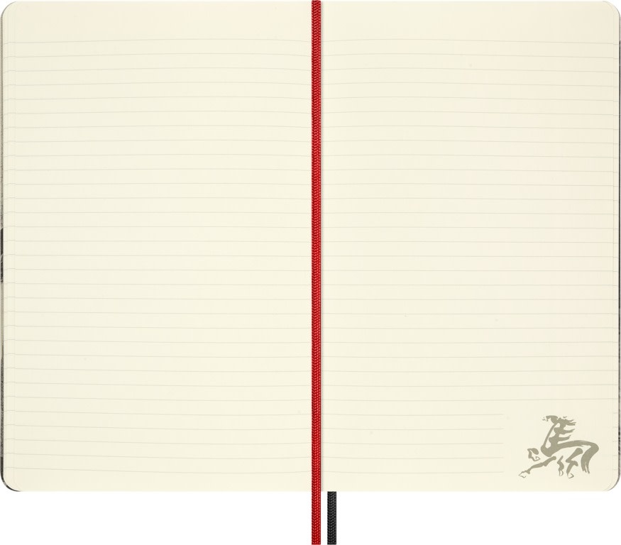MOLESKINE Carnet Grand Format Année du Cheval 2, Ligné, Couverture Rigide