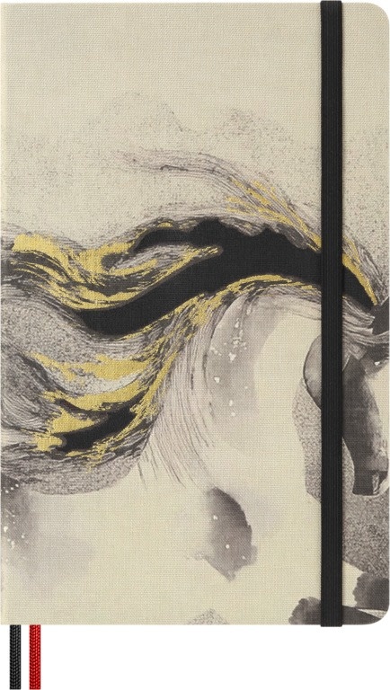 MOLESKINE Carnet Grand Format Année du Cheval 2, Ligné, Couverture Rigide