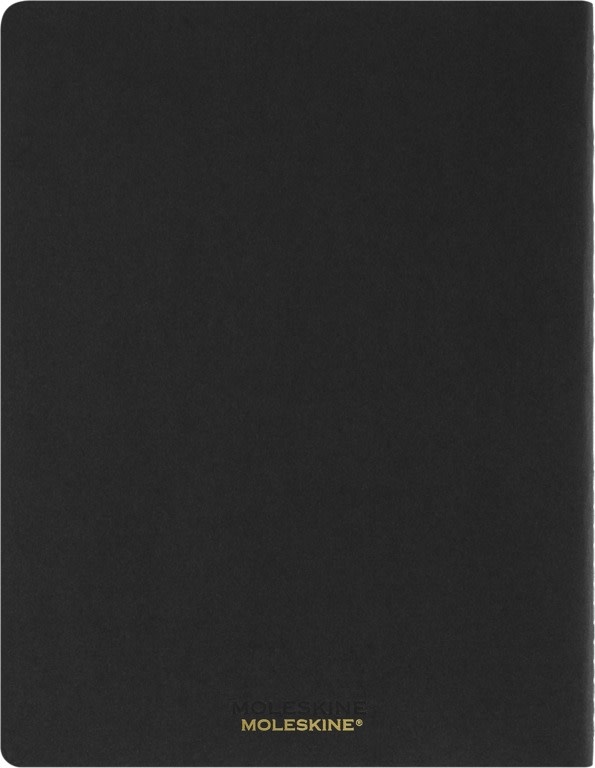 MOLESKINE Cahier Cheval - Très Grand Format - Pages Lignées