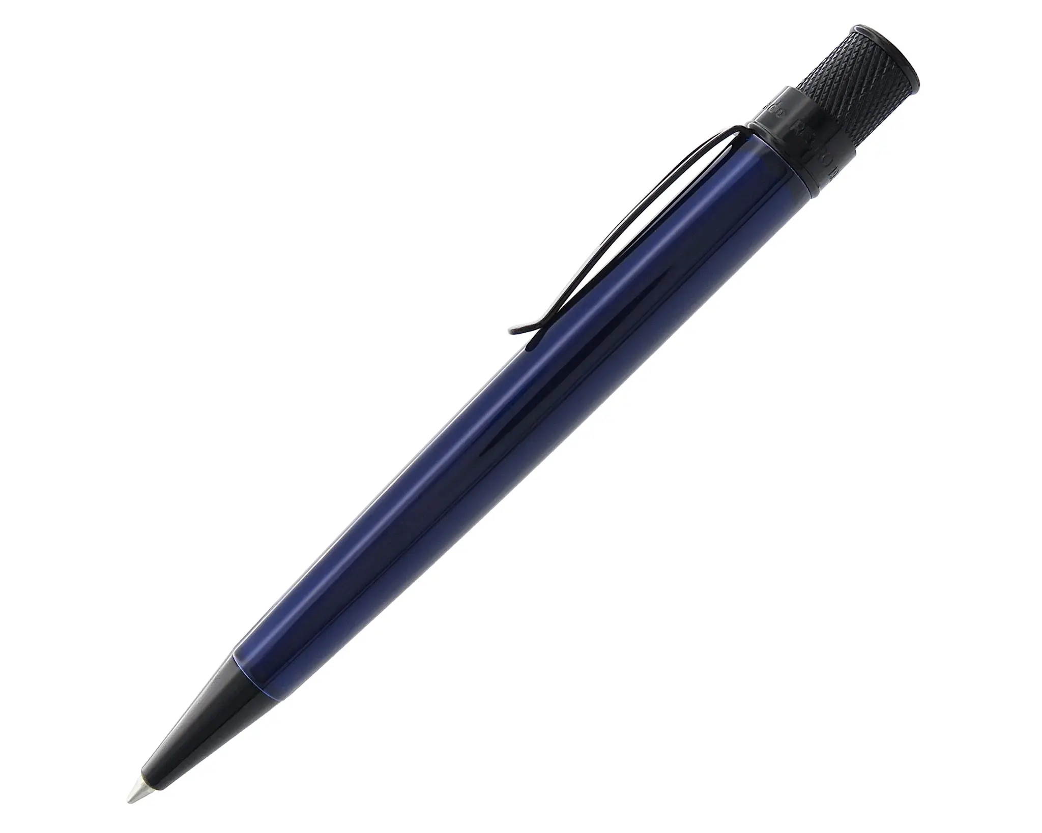 RETRO 51 Stylo Roller Tornado Stealth Blue Black