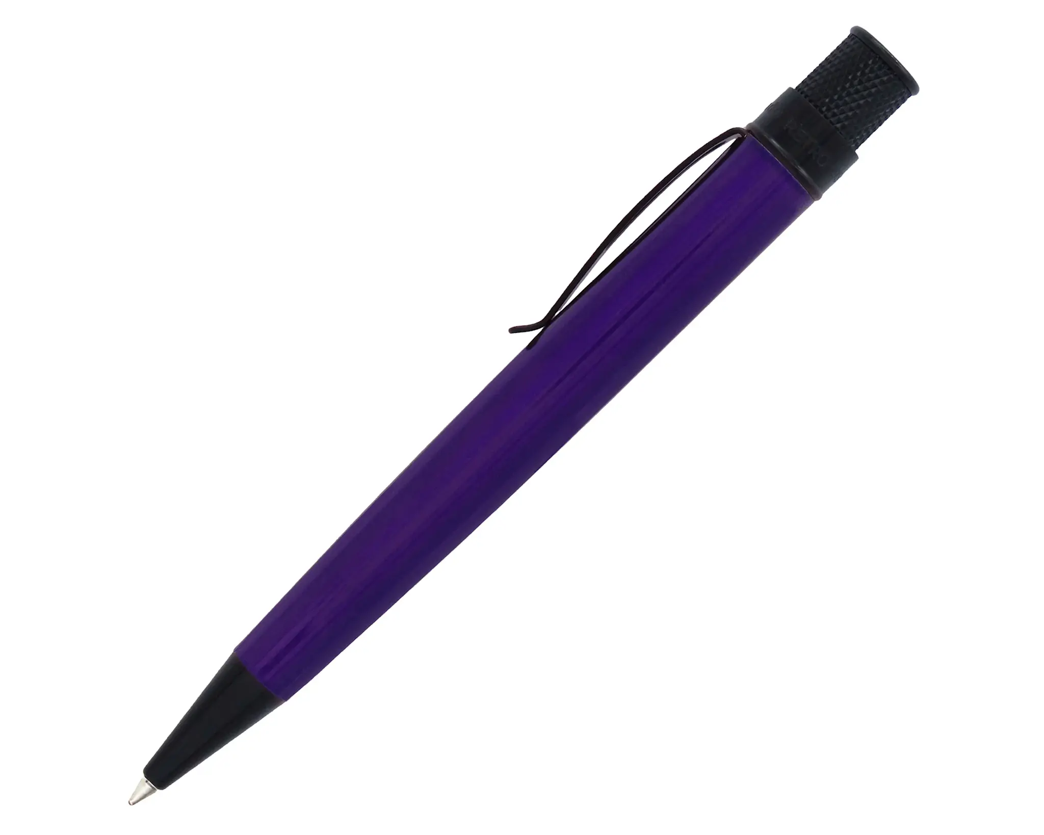 RETRO 51 Stylo Roller Tornado Stealth Midnight Purple