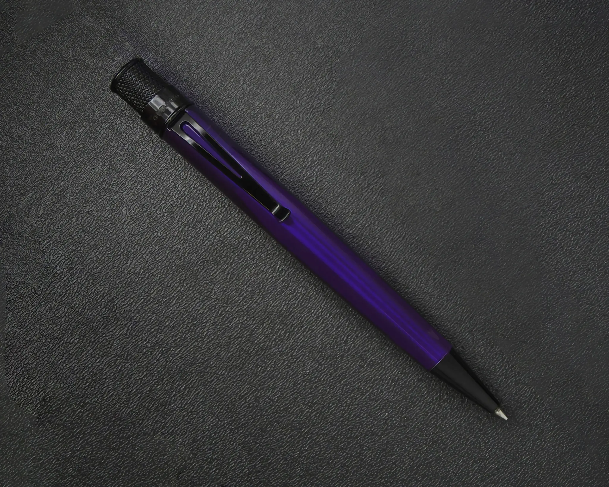 RETRO 51 Stylo Roller Tornado Stealth Midnight Purple