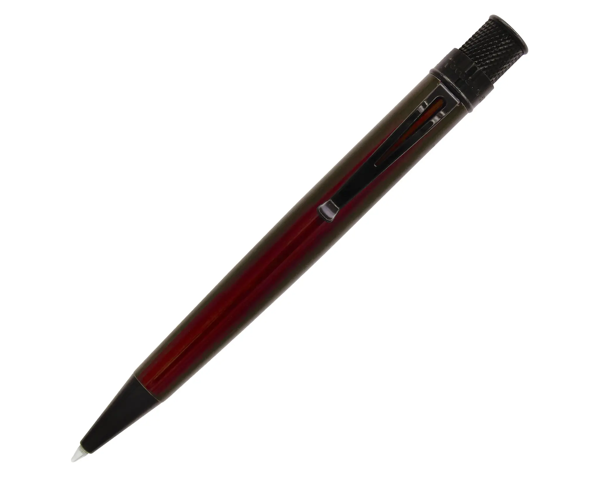 RETRO 51 Stylo Roller Tornado Stealth Black Cherry