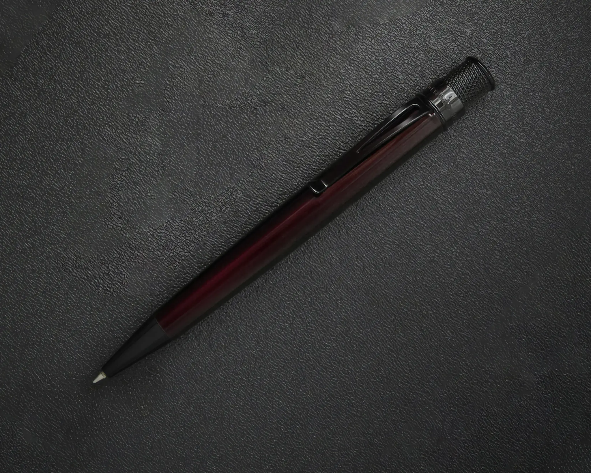 RETRO 51 Stylo Roller Tornado Stealth Black Cherry