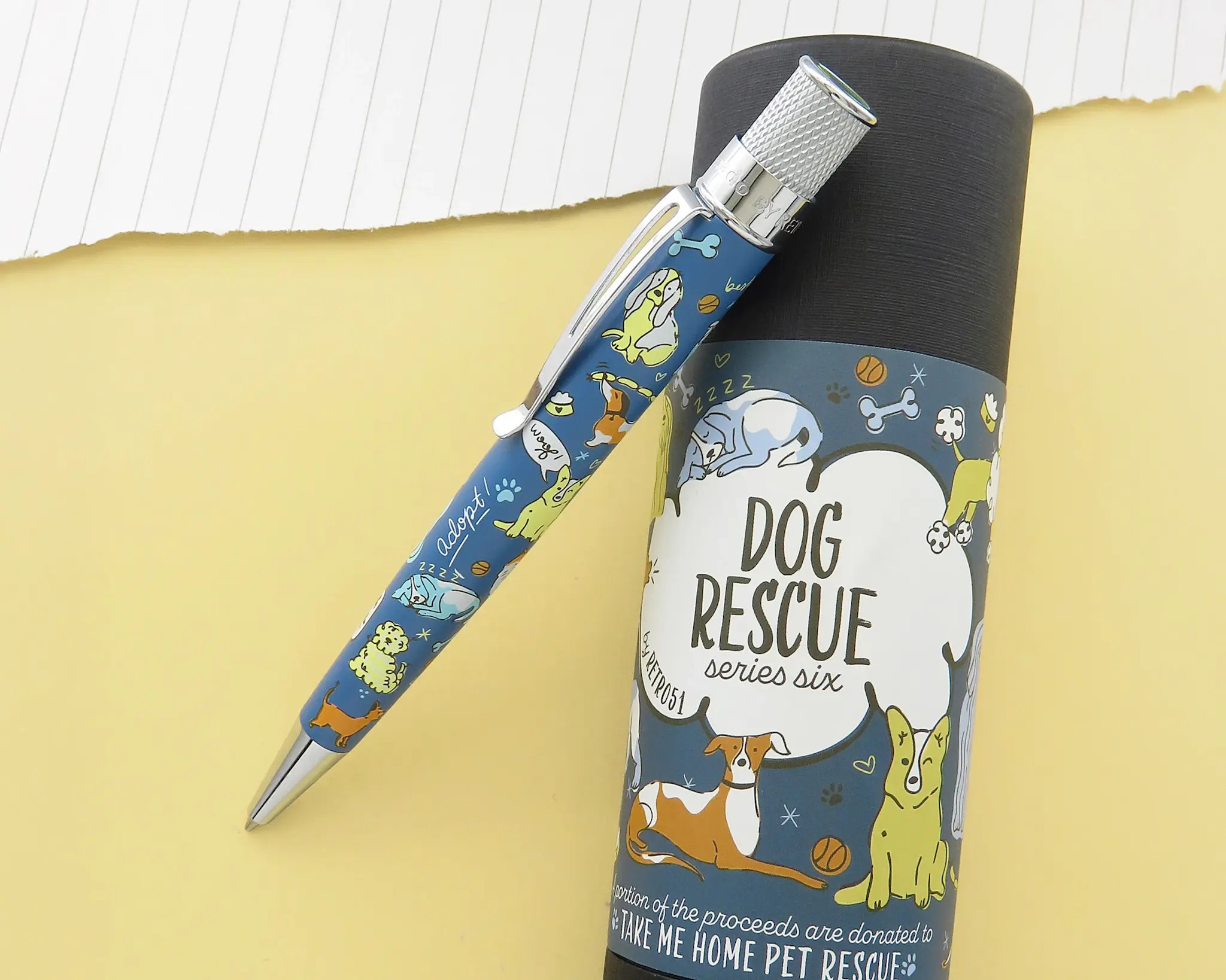 RETRO 51 Stylo Bille Tornado Dog Rescue # 6