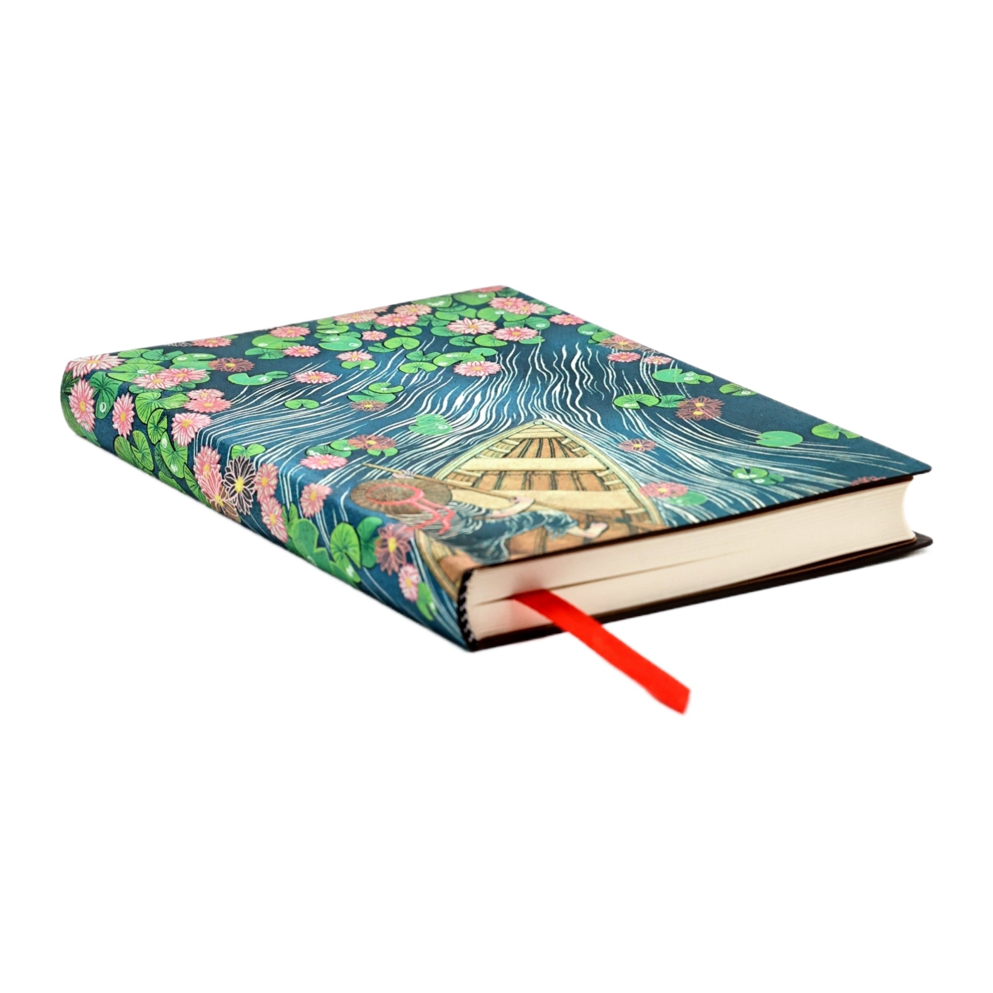PAPERBLANKS Carnets Flexis à couverture souple Rivière aux Lotus Mini Pages non lignées
