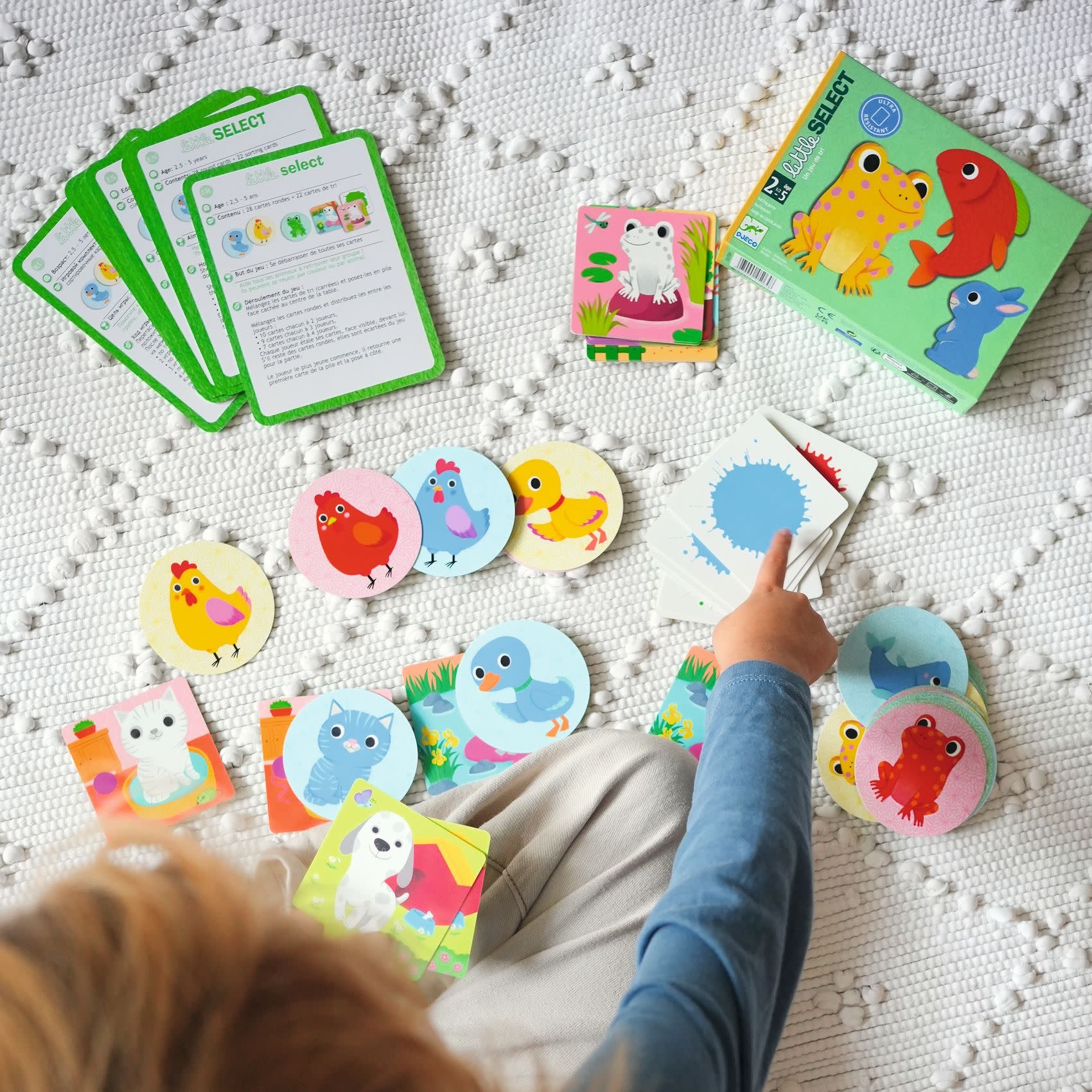 DJECO Jeux De Cartes Des Tout-Petits Little Select