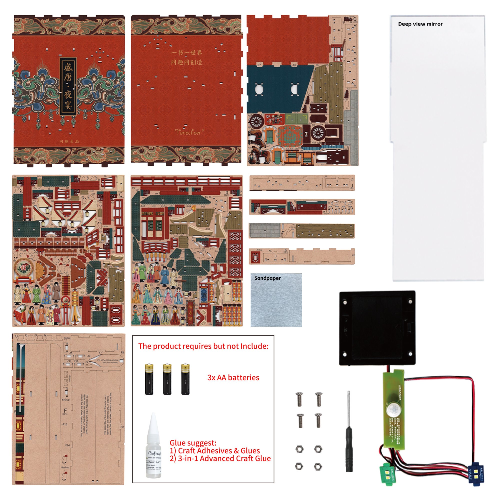 Tonecheer Book Nook The Banquet of Tang Dynasty