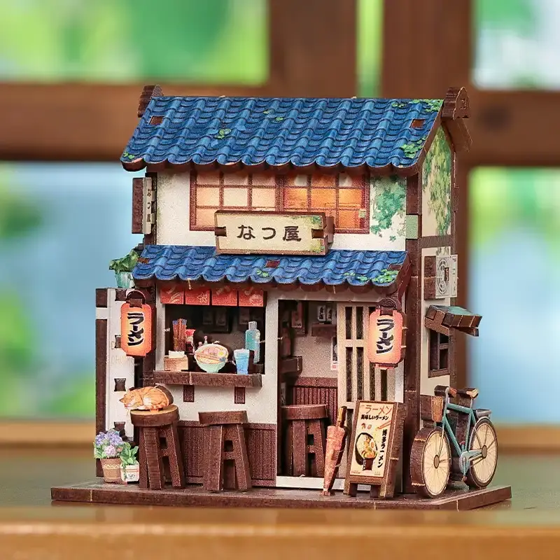 Tonecheer Mini Booknook Ramen Shop 7,6×6,9×5,1cm