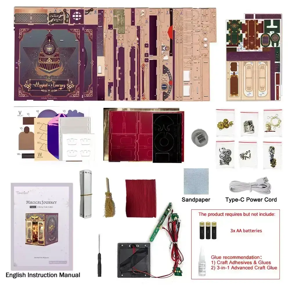 Tonecheer Magical Journey Infinity Train Cabin