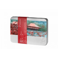 HAHNEMÜHLE Boite Cartes Postales Aquarelle, grain torchon 230g/m², 10x15cm