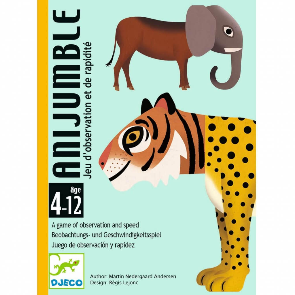 DJECO Jeux De Cartes Anijumble