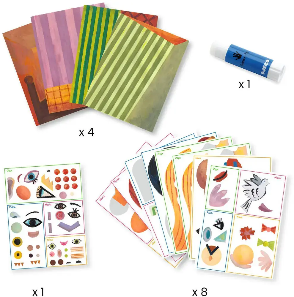 DJECO Inspired By La Tête Au Carré