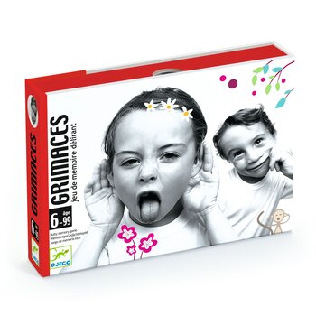 DJECO Jeux De Cartes Grimaces