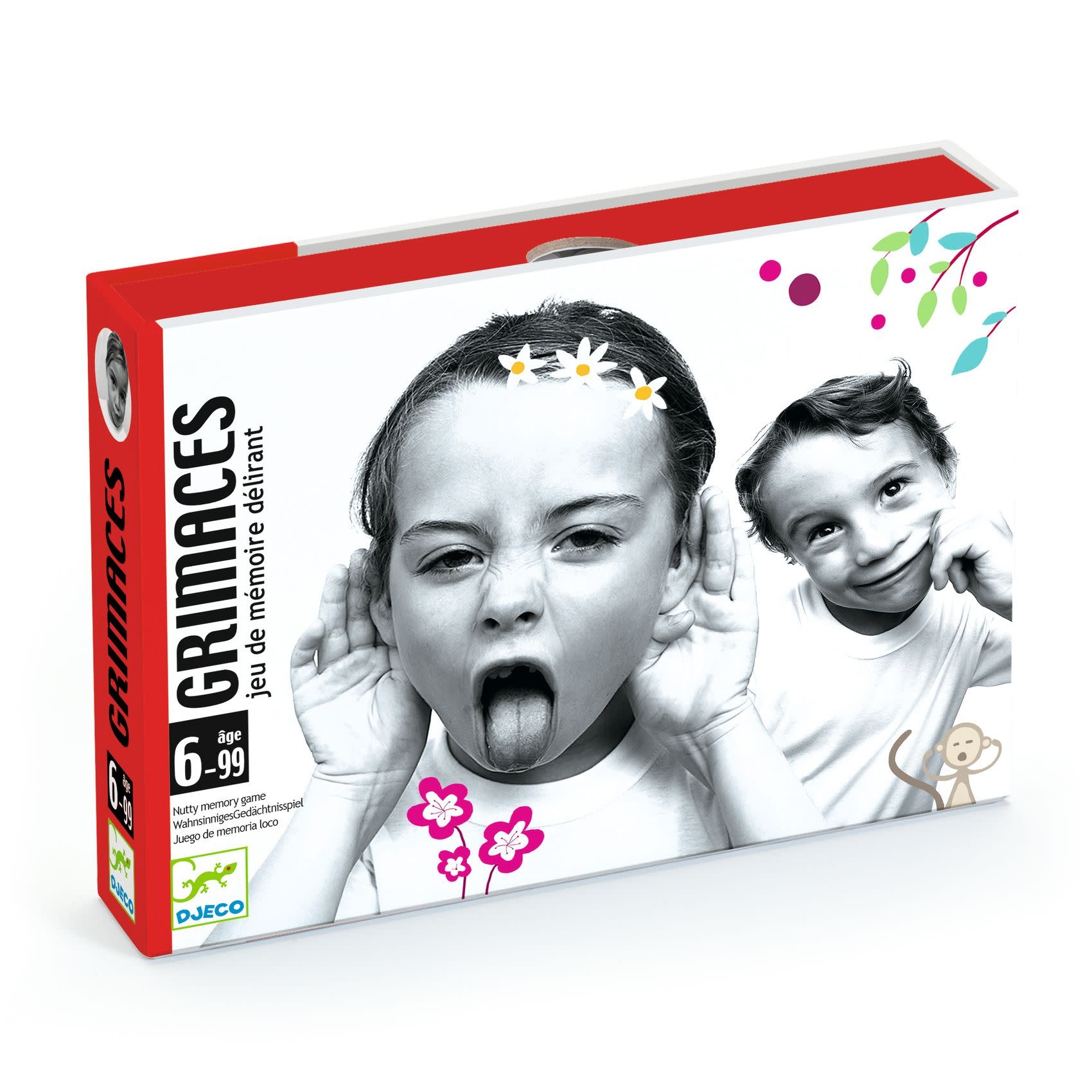 DJECO Jeux De Cartes Grimaces