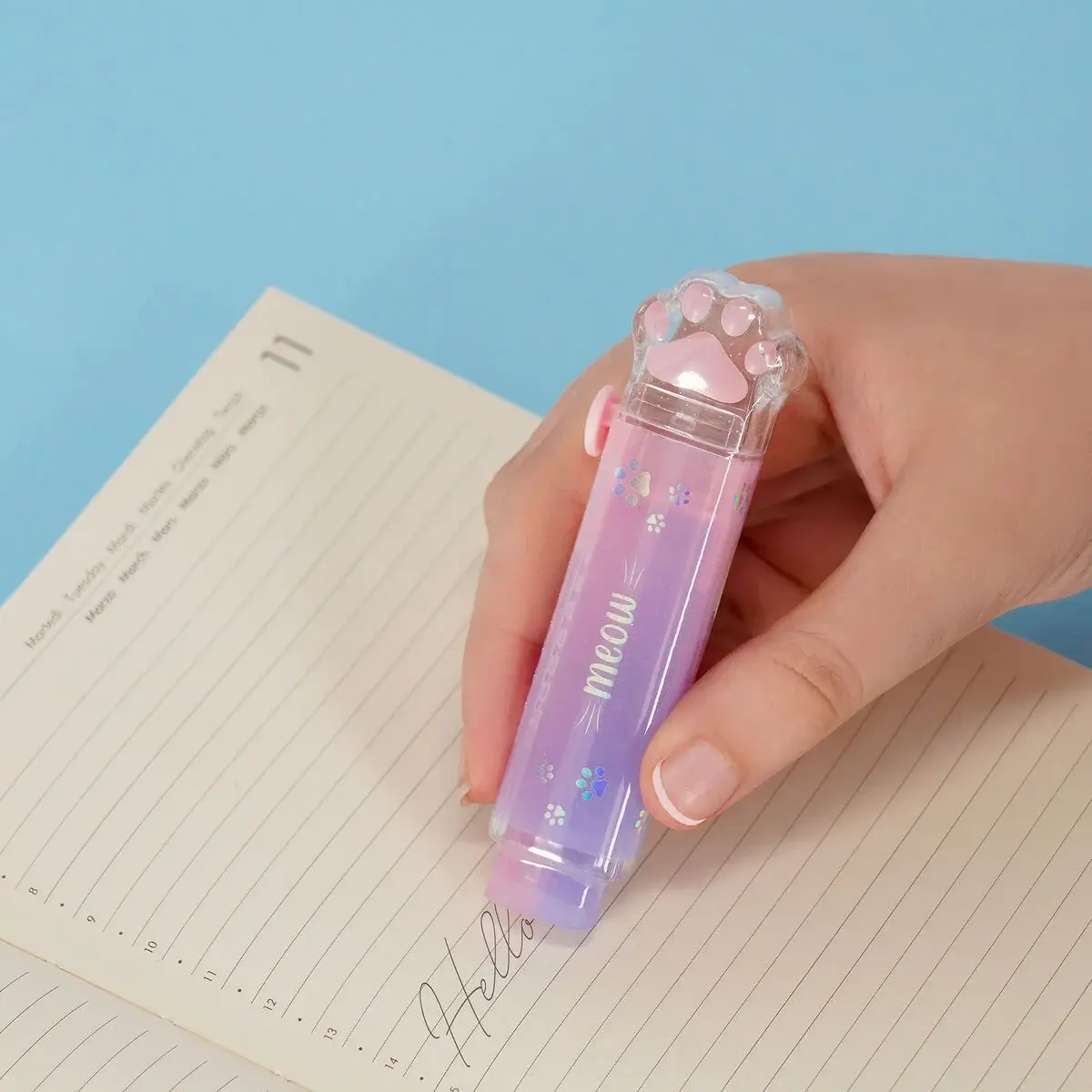 LEGAMI Retractable gomme - Meow - Kitty