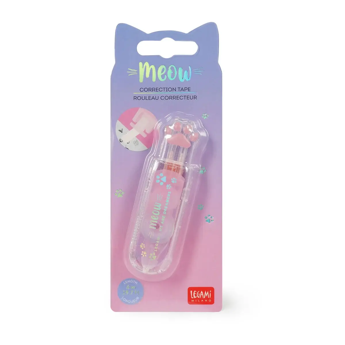 LEGAMI Correction Tape - Meow - Kitty