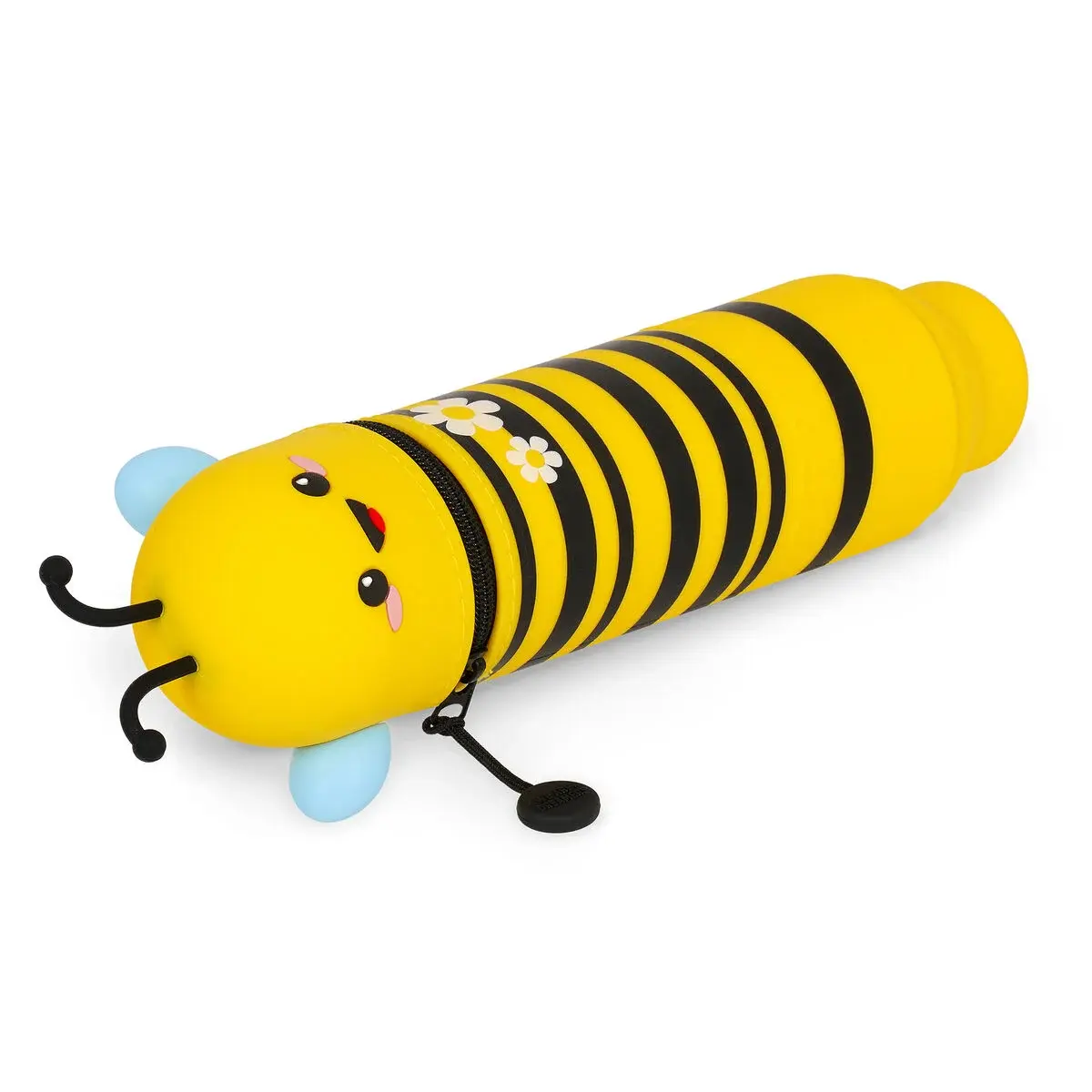 LEGAMI 2-In-1 Silicone Pencil Case - Kawaii - Bee