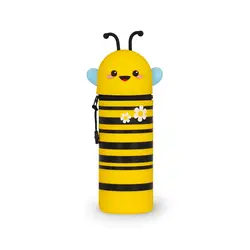 LEGAMI 2-In-1 Silicone Pencil Case - Kawaii - Bee