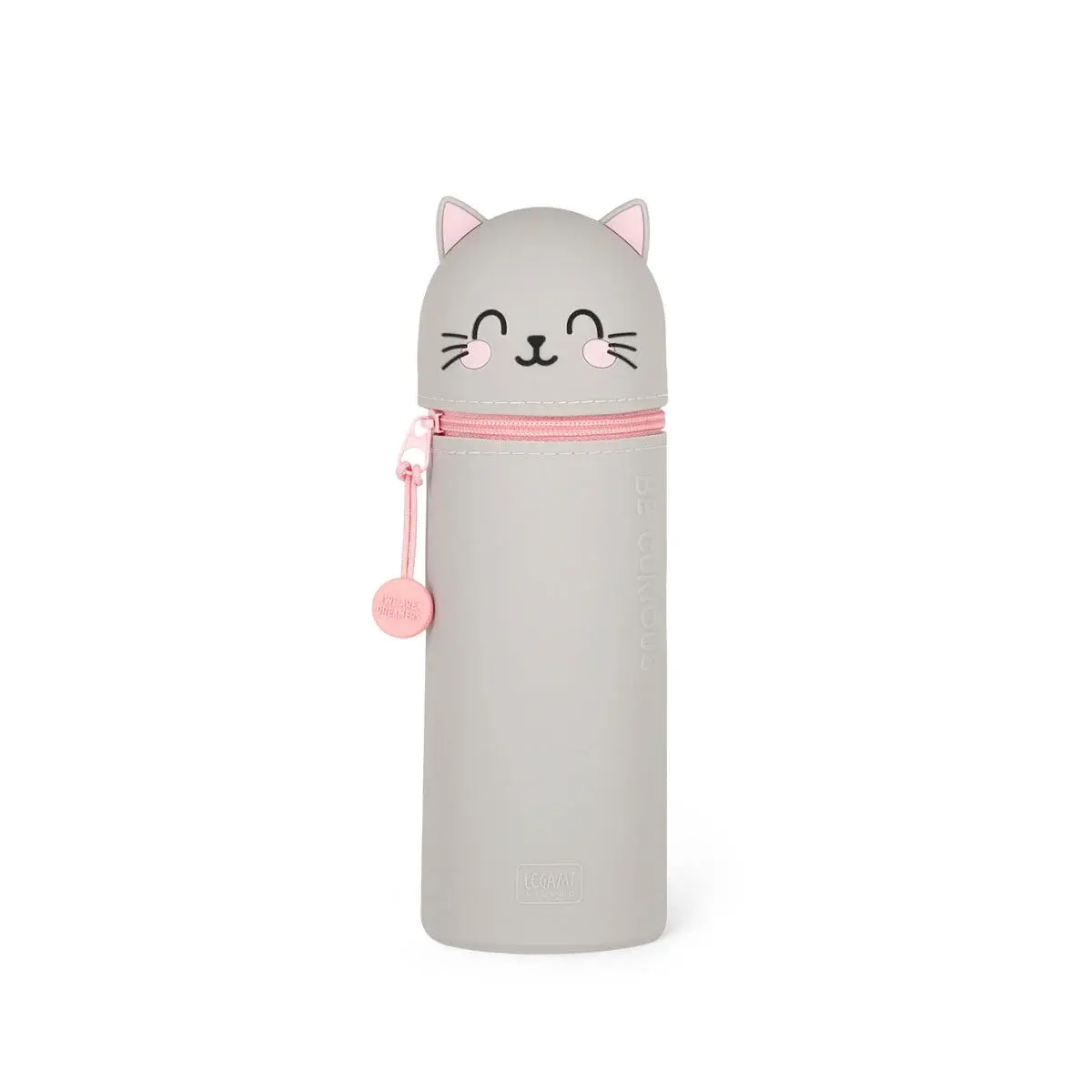 LEGAMI 2-In-1 Silicone Pencil Case - Kawaii - Kitty