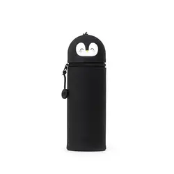 LEGAMI 2-In-1 Silicone Pencil Case - Kawaii - Penguin