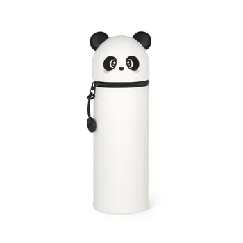 LEGAMI 2-In-1 Silicone Pencil Case - Kawaii - Panda