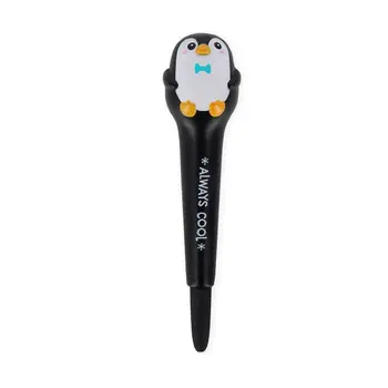 LEGAMI Squeezies - Stylo À Encre Gel Antistress - Penguin