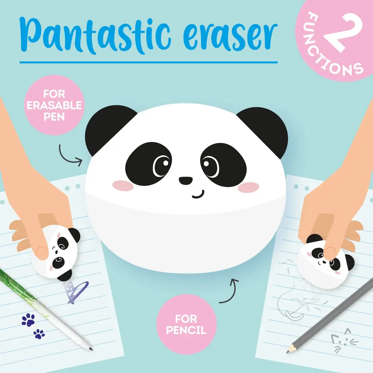 LEGAMI 2-In-1 Pantastic gomme - Panda