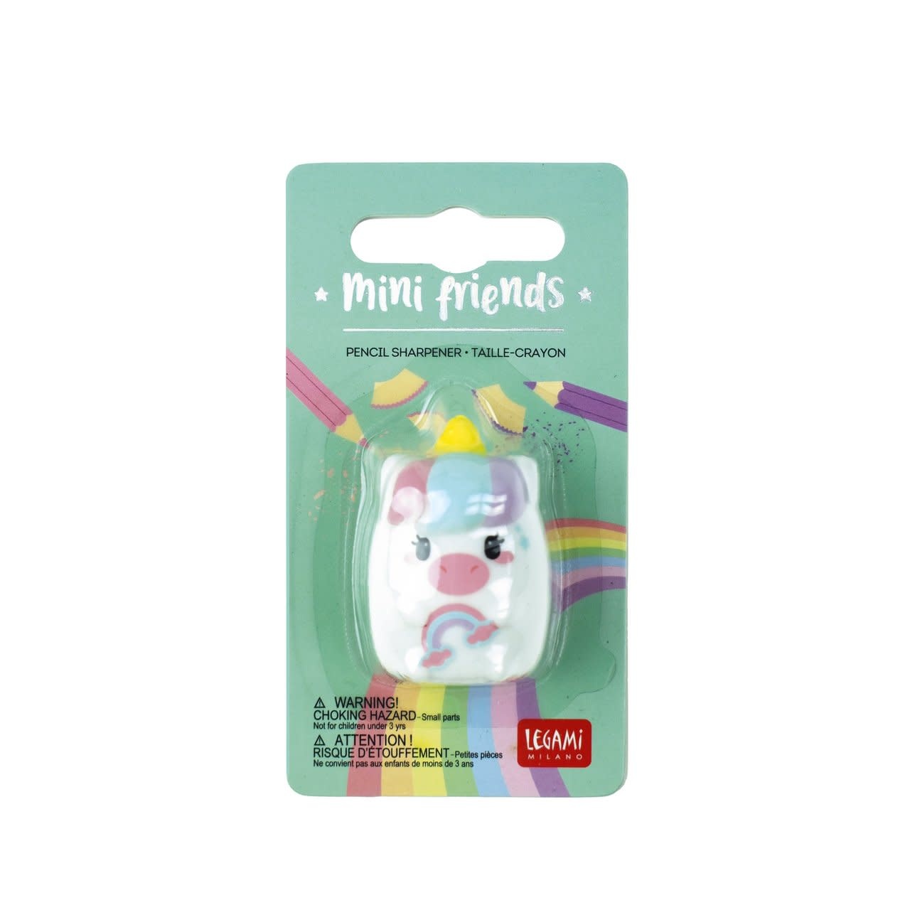 LEGAMI Pencil Sharpener - Mini Friends - Unicorn