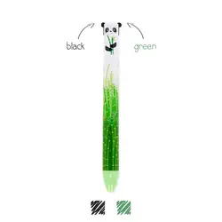 LEGAMI Stylo à Bille à Deux Couleurs - Click&Clack - Panda