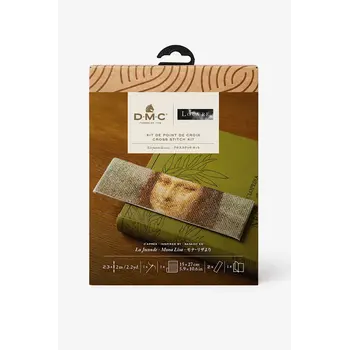 DMC Kit Marque Page Le Louvre Pt X Mona Lisa 5x17cm