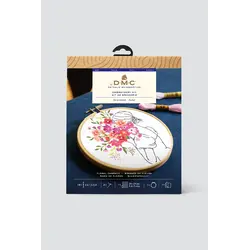 DMC Kit Broderie Brassée De Fleurs