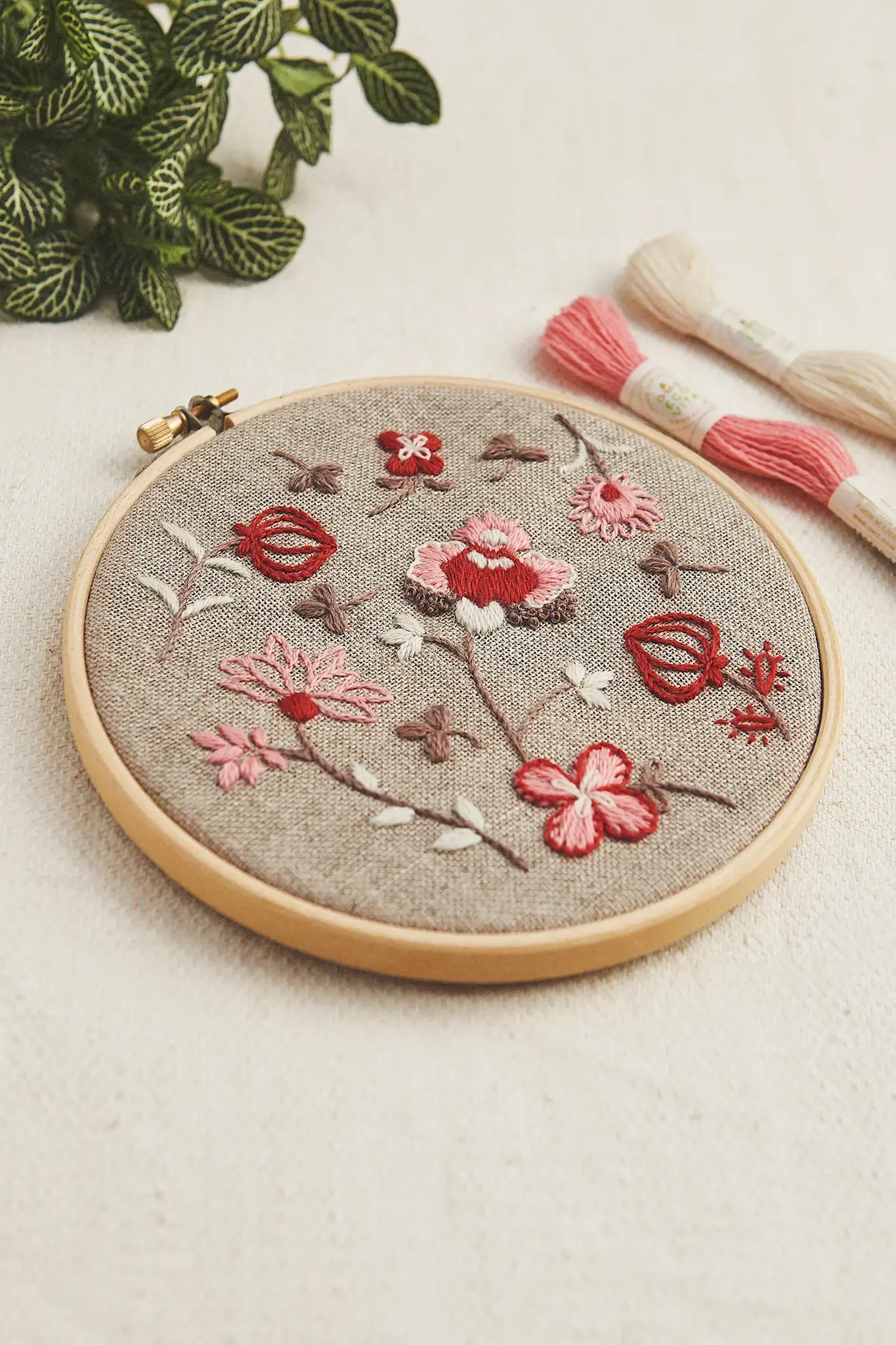 DMC Kit De Broderie Fleurs Indiennes