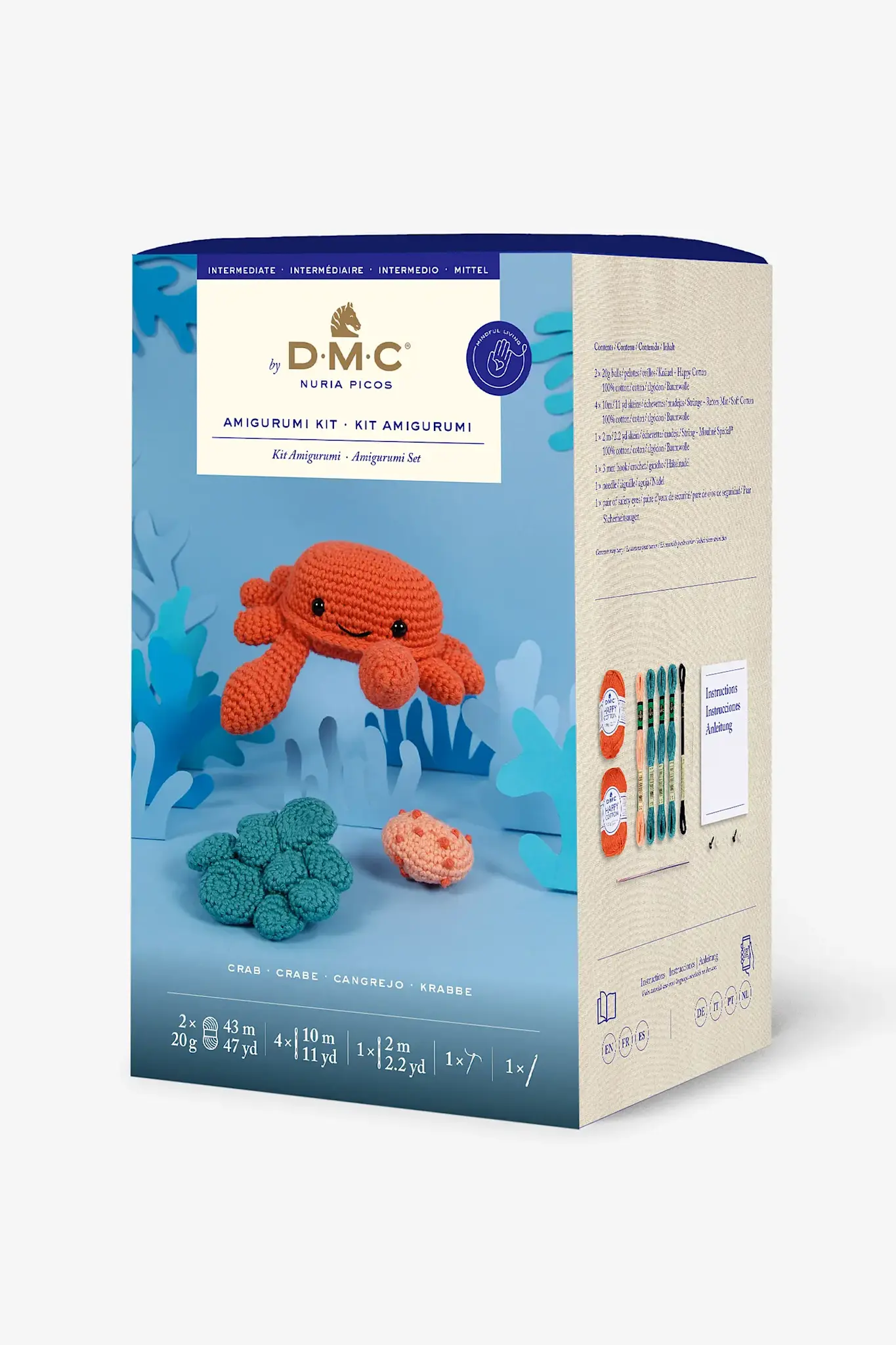 DMC Kit Amigurumi Crabe