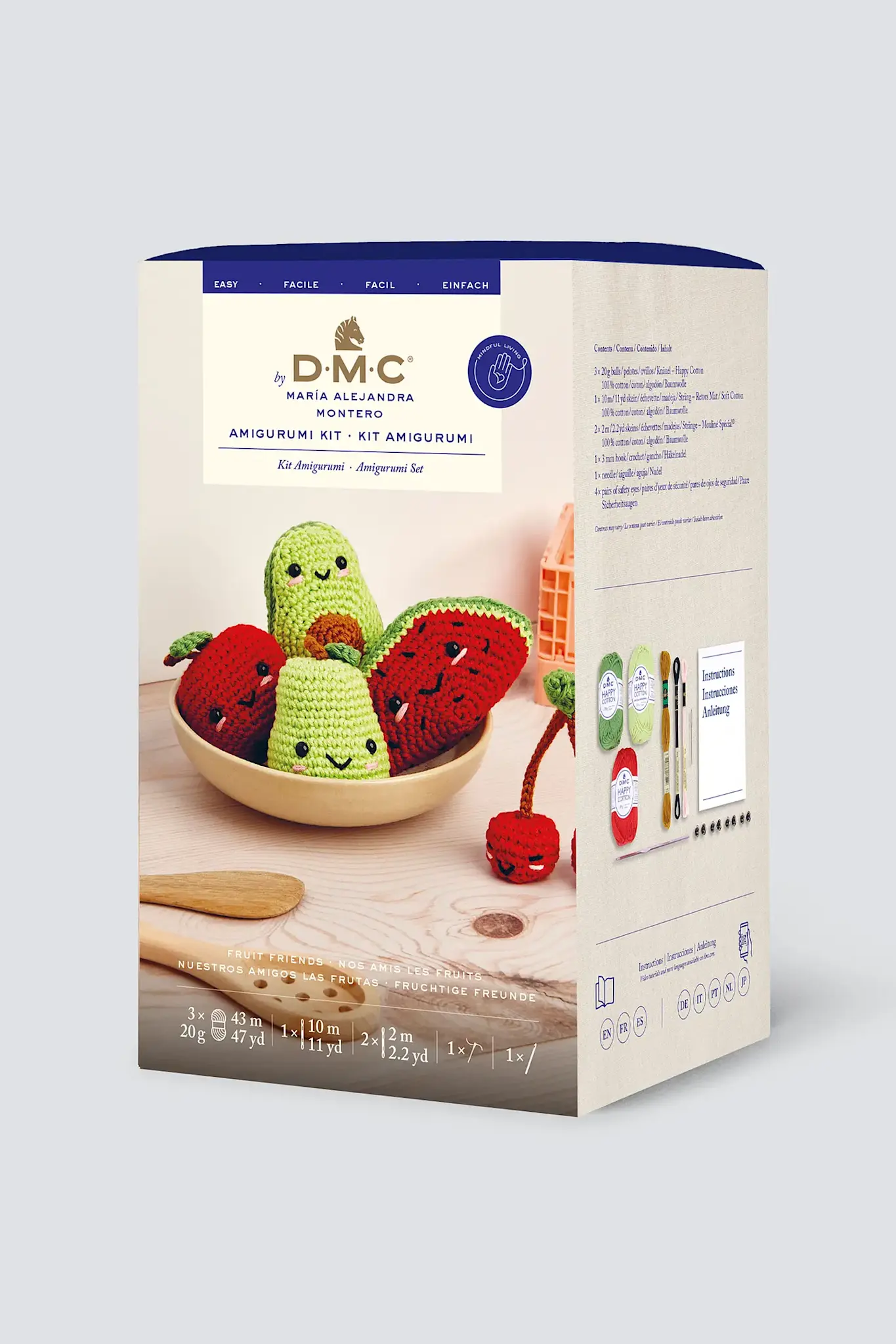 DMC Kit Amigurumi Nos Amis Les Fruits