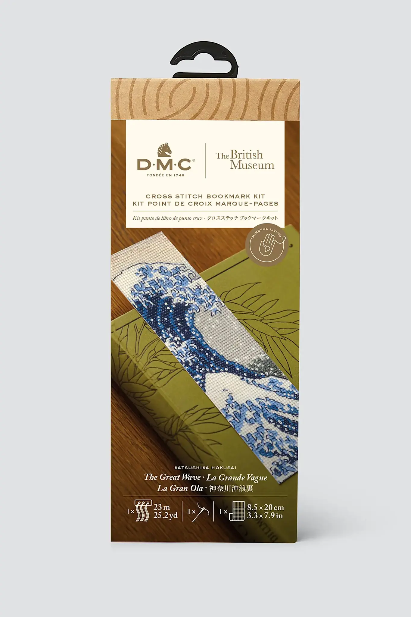 DMC Kit Marque Page La Grande Vague 8,5x20cm