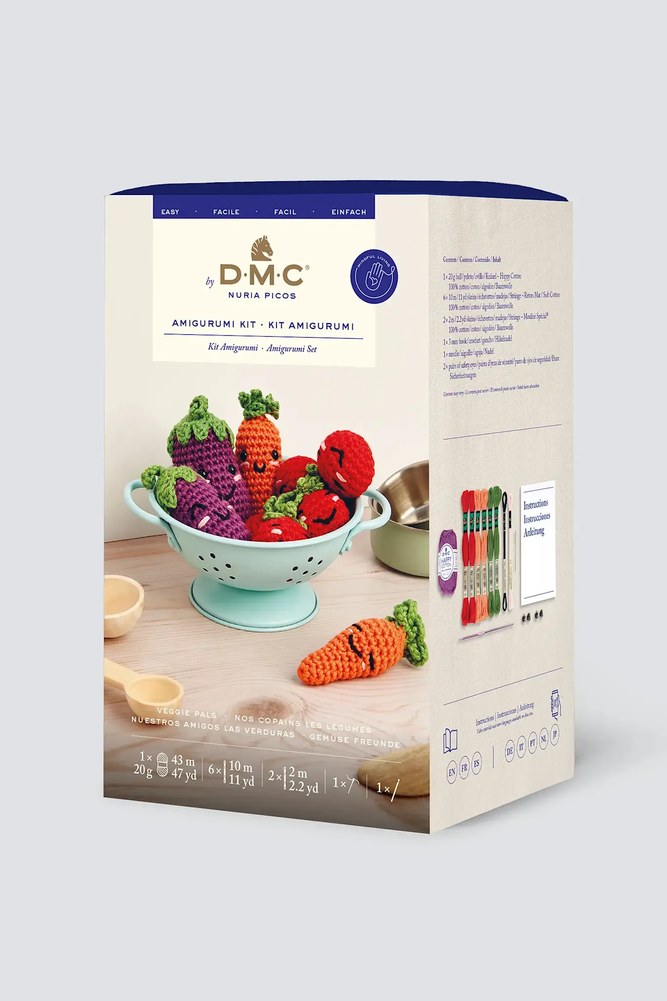 DMC Kit Amigurumi Nos Copains Les Legumes