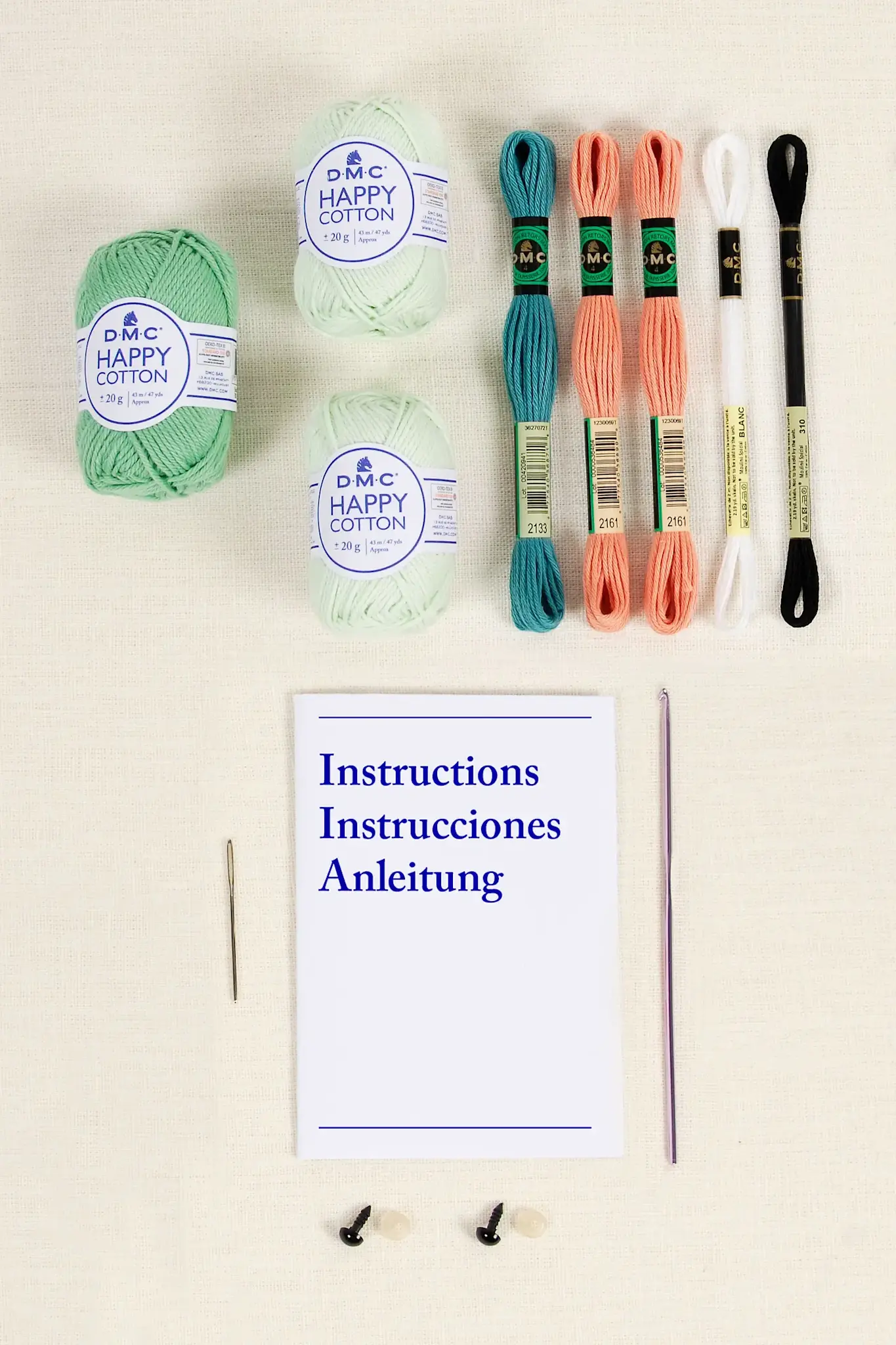 DMC Kit Amigurumi Tortue De Mer